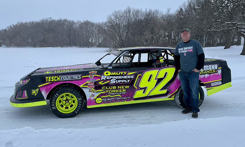 Teen survives cancer, now racing cars