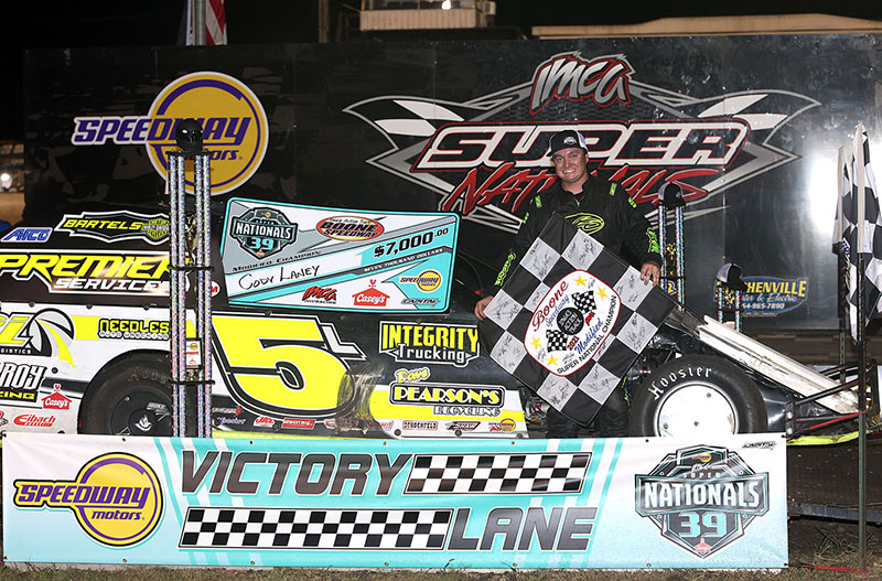 Mission Laney is IMCA Modified champion at Super