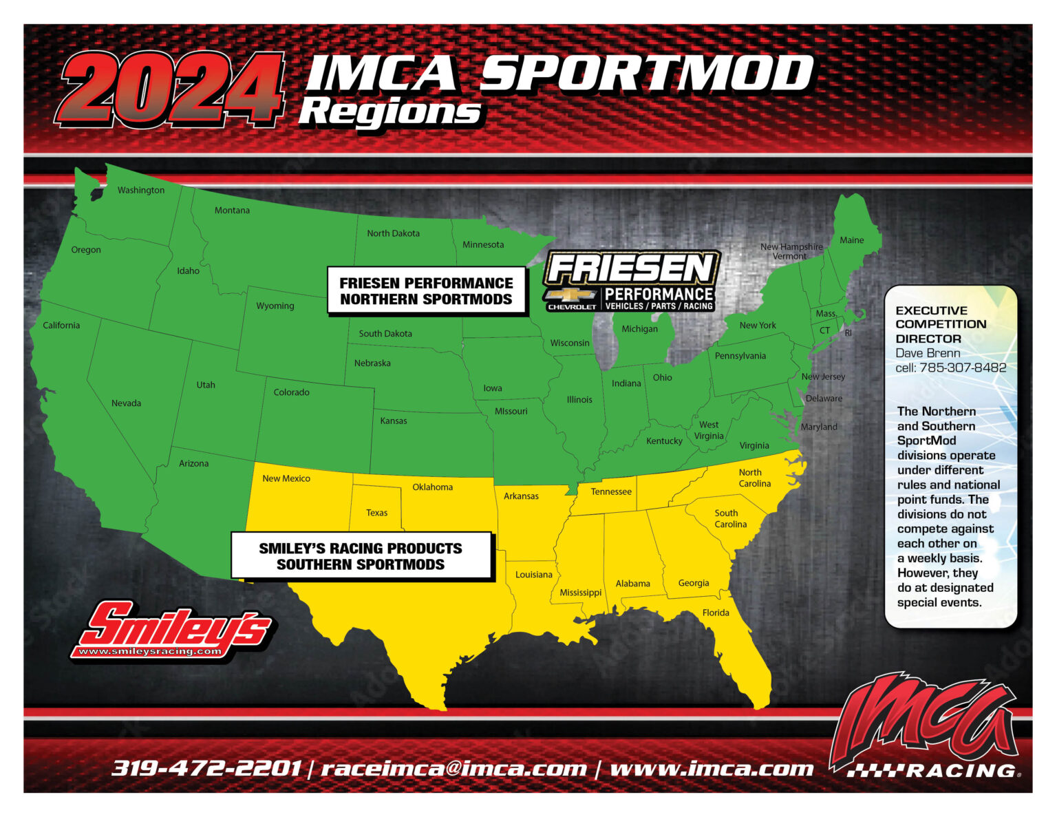 SportMod Decal Placement IMCA International Motor Contest Association